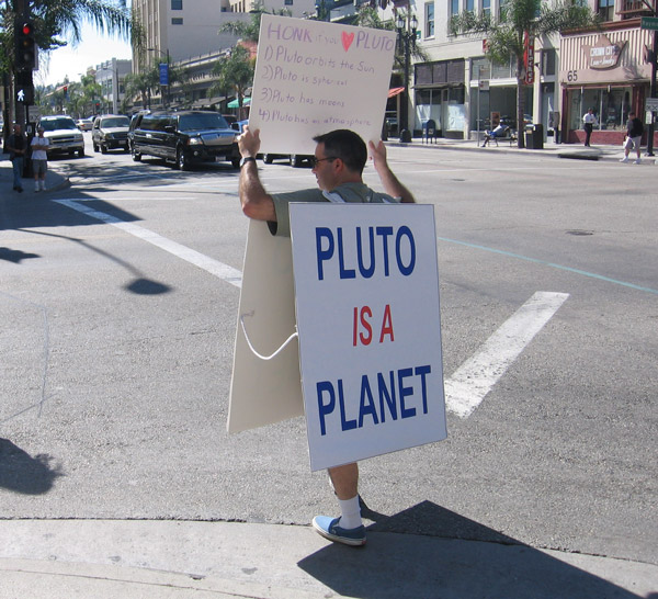 Pluto is a Planet Protest
