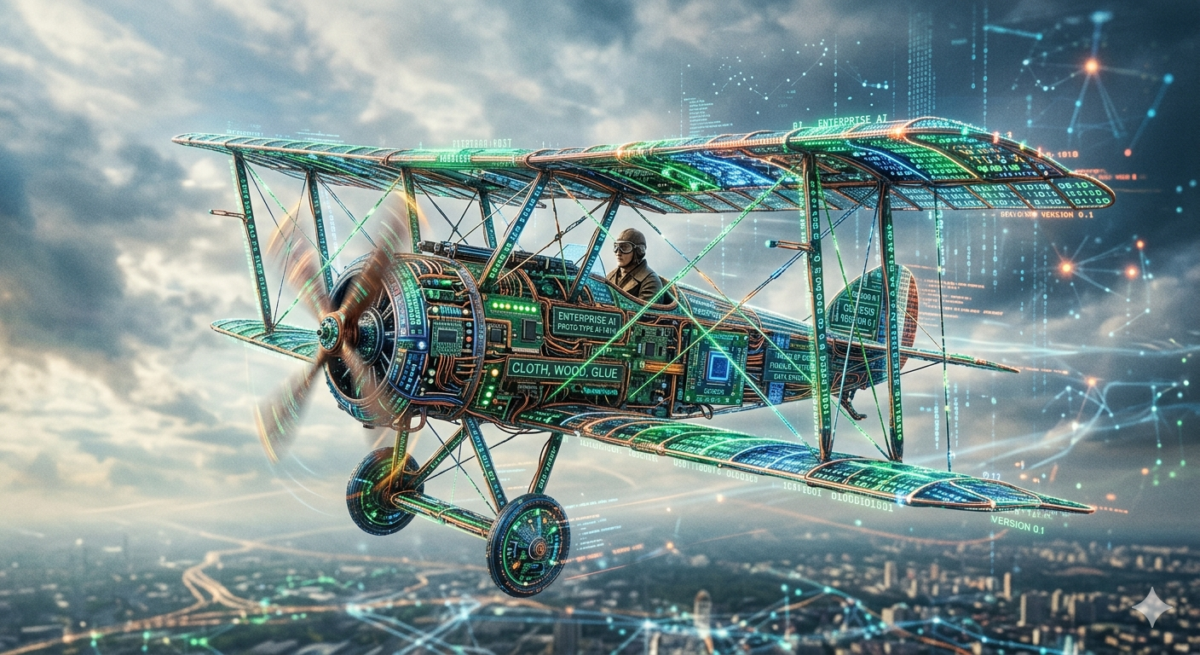 The WWI Biplane Era of Enterprise AI