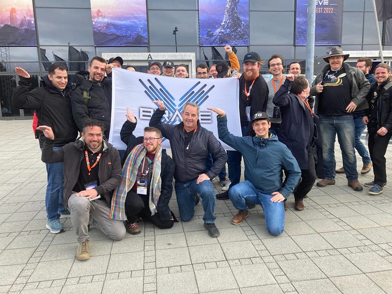 People at a player gathering in Reykjavik, Iceland