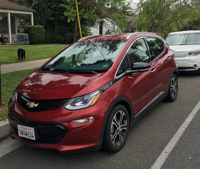 3 years with a Chevy Bolt
