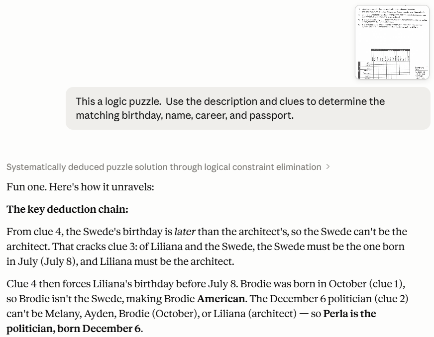 AI vs. logic puzzles, part two